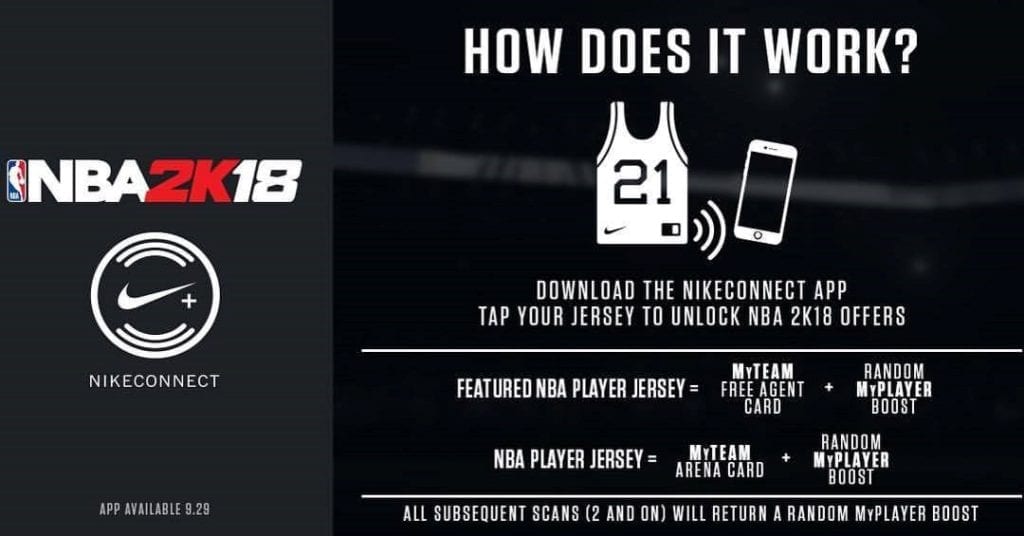 Offer NBA 2K18 In-Game Benefits 