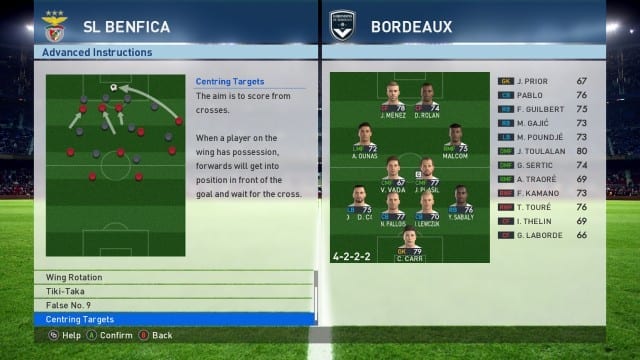 Breaking Down Advanced Instructions in PES 2017 - Operation Sports