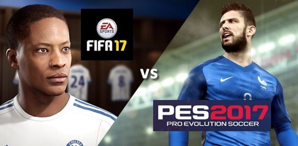 FIFA 17 vs PES 2017 ultimate comparison