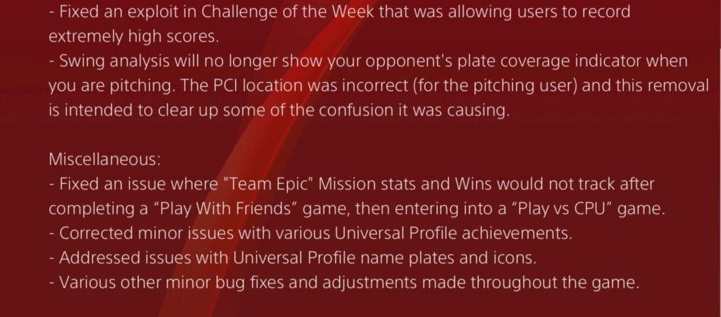 MLB The Show 17 Patch 1.08 