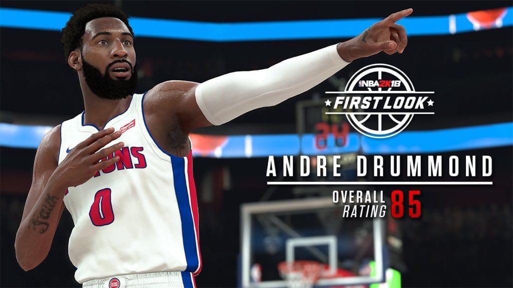 NBA 2K18 Screenshot - Andre Drummond (Overall 85) - More ...
