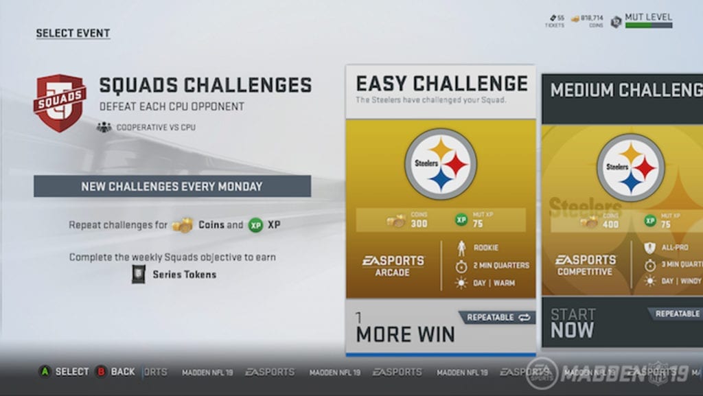 Madden NFL 19 Screenshot - MUT 4 