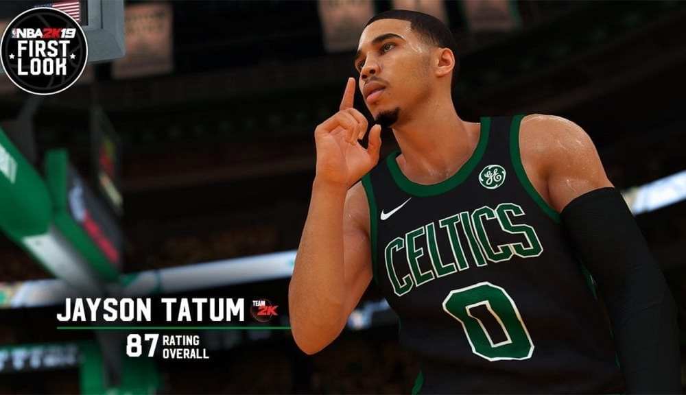 Jayson Tatum's NBA 2K rating gets leaked