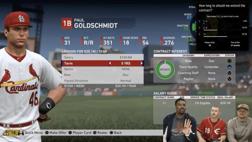 MLB The Show 19 Twitch Stream - March to October, Franchise