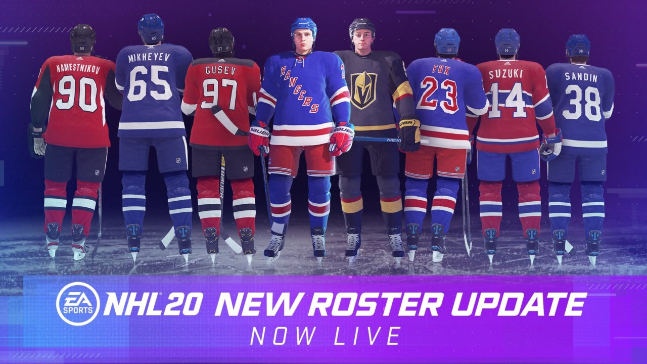 nhl rosters