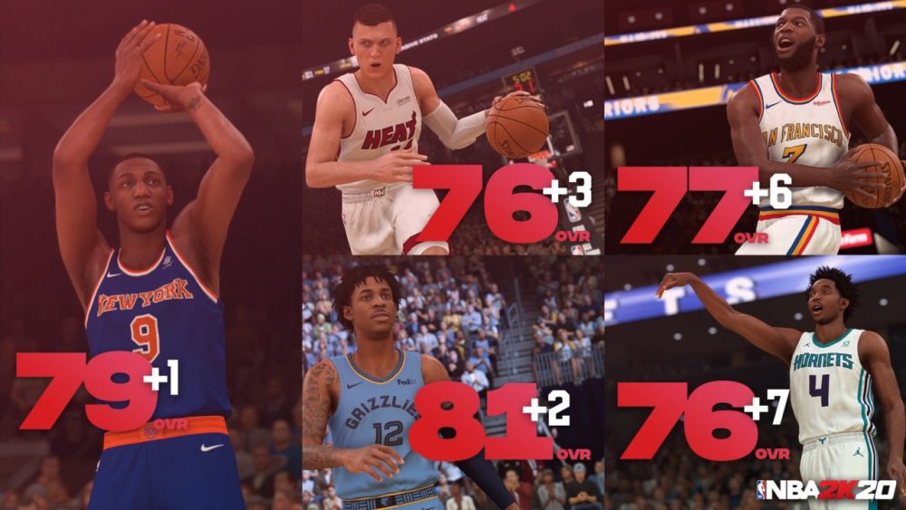 NBA 2K20 Roster Update Adjusts Player Heights and Ratings Across