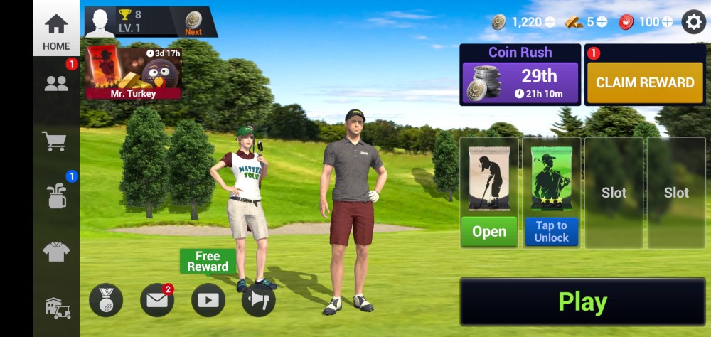 Mobile Game Reviews: King of the Course Golf – Hawk Eye