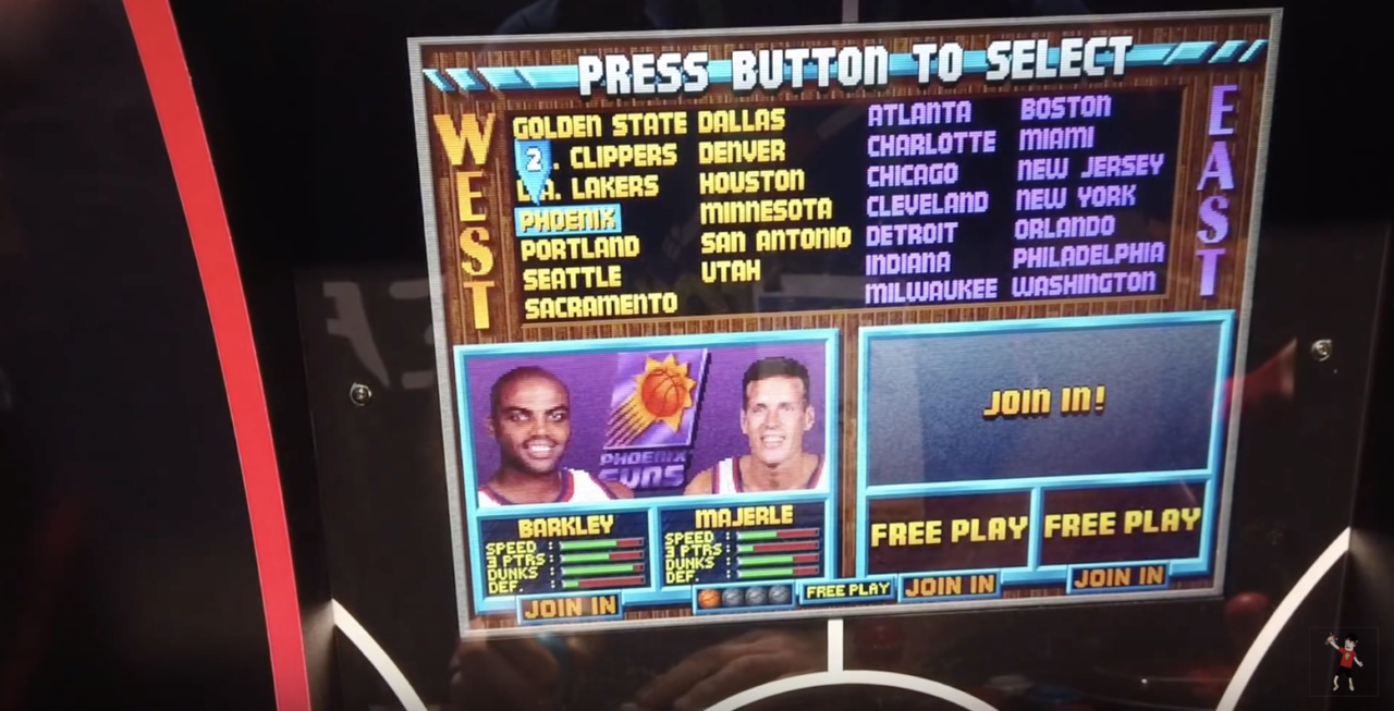 Arcade1up Introduces Their NBA Jam Arcade Cabinet, Featuring Free Online Multiplayer - Charles Barkley is IN