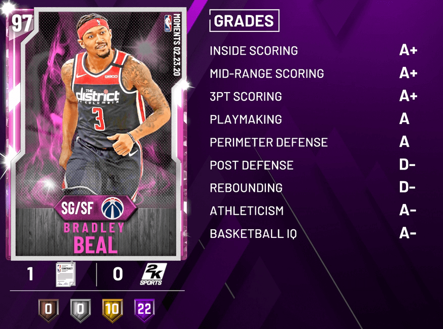 myteam moments beal