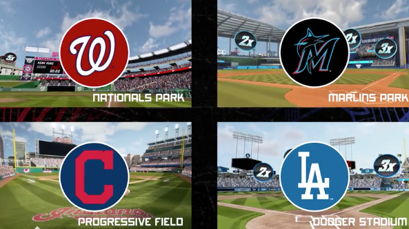 MLB Home Run Derby VR Patch Updates Dodger Stadium and Progressive Field