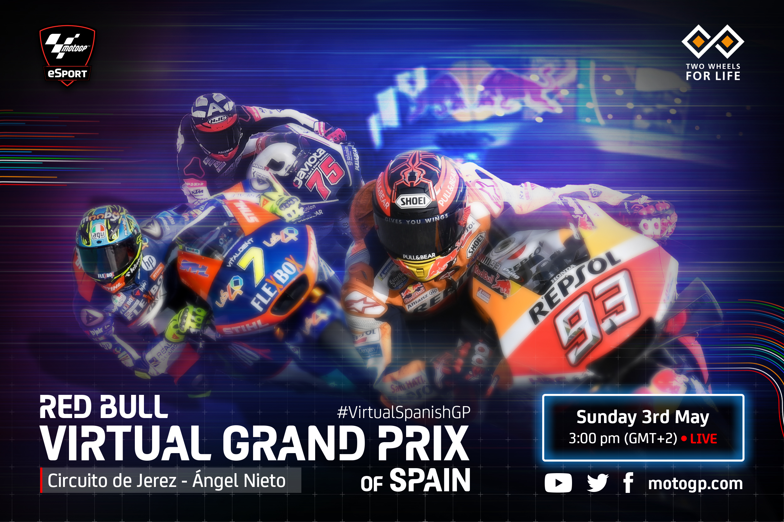 Dorna Sports To Host First Ever Red Bull Virtual Grand Prix of Spain