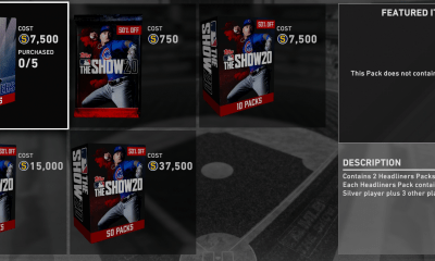 mlb the show 20 packs sale