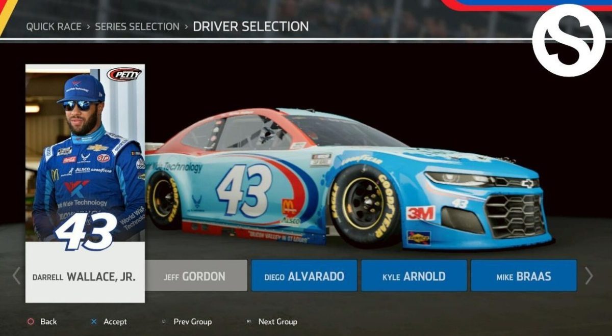 NASCAR Heat 5 cars and drivers
