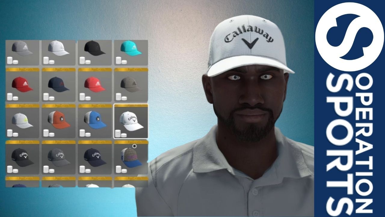 pga tour 2k21 clothing and accessories