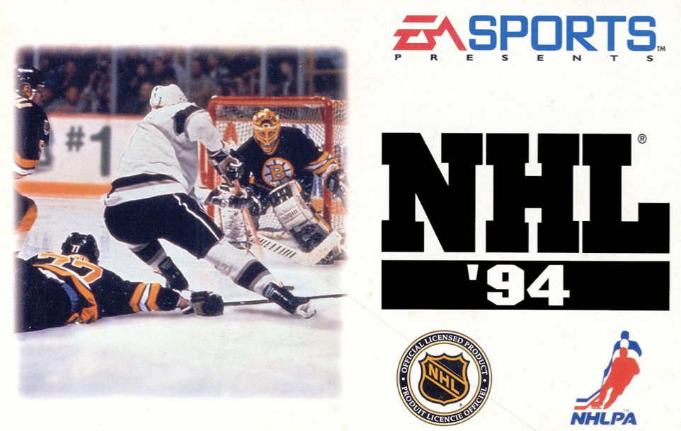 Нхл 94. NHL Hockey '94 NES. NHL 94 Rewind. NHL 93 обложка. Genesis NHL _94 обложка.