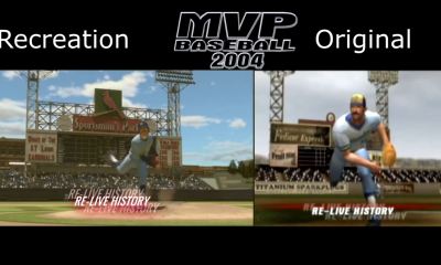 MVP Baseball 2004 Intro Re-Created in MLB The Show 20