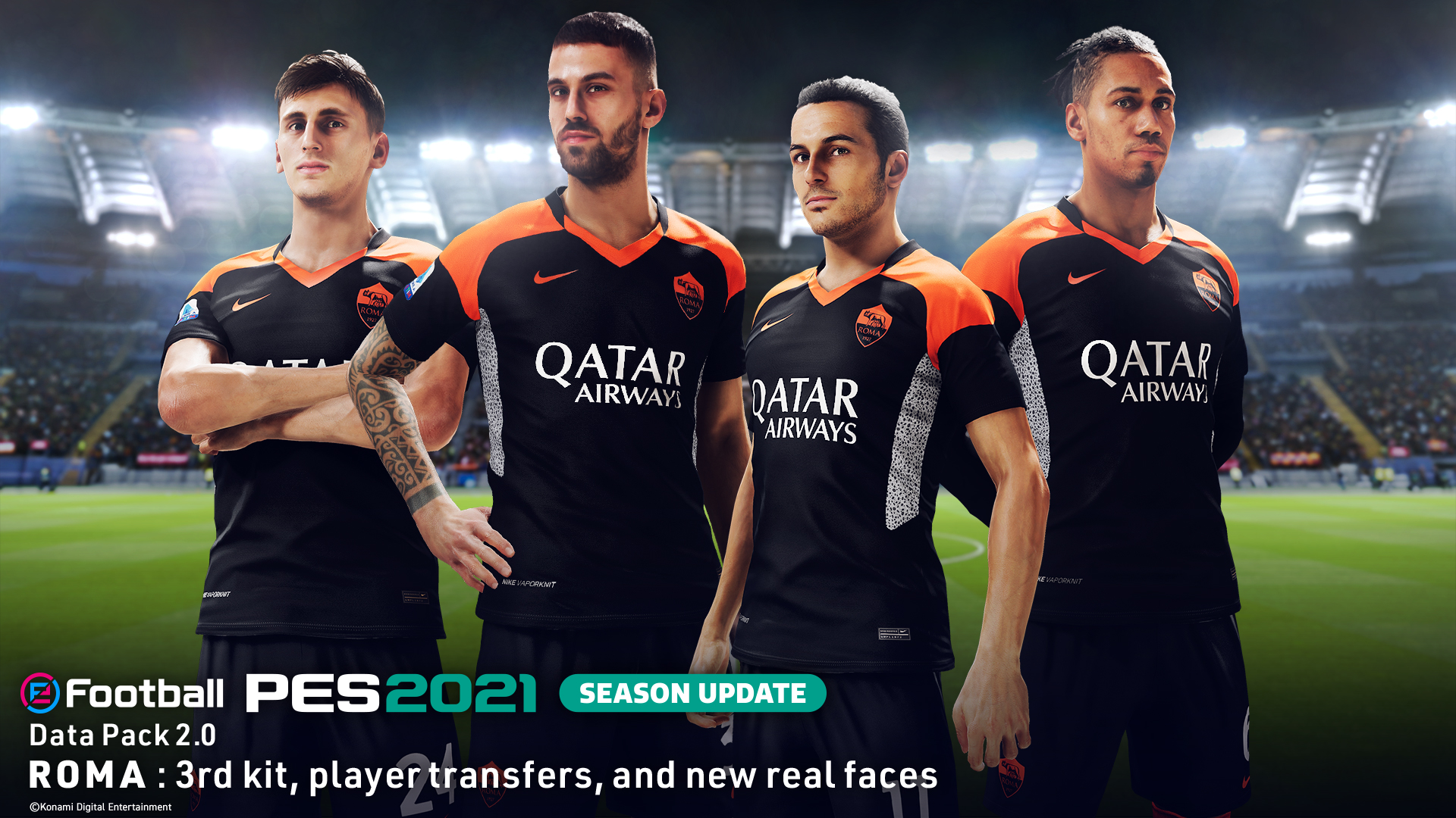 eFootball PES 2021 SEASON UPDATE DATA PACK 2.0 IS NOW AVAILABLE