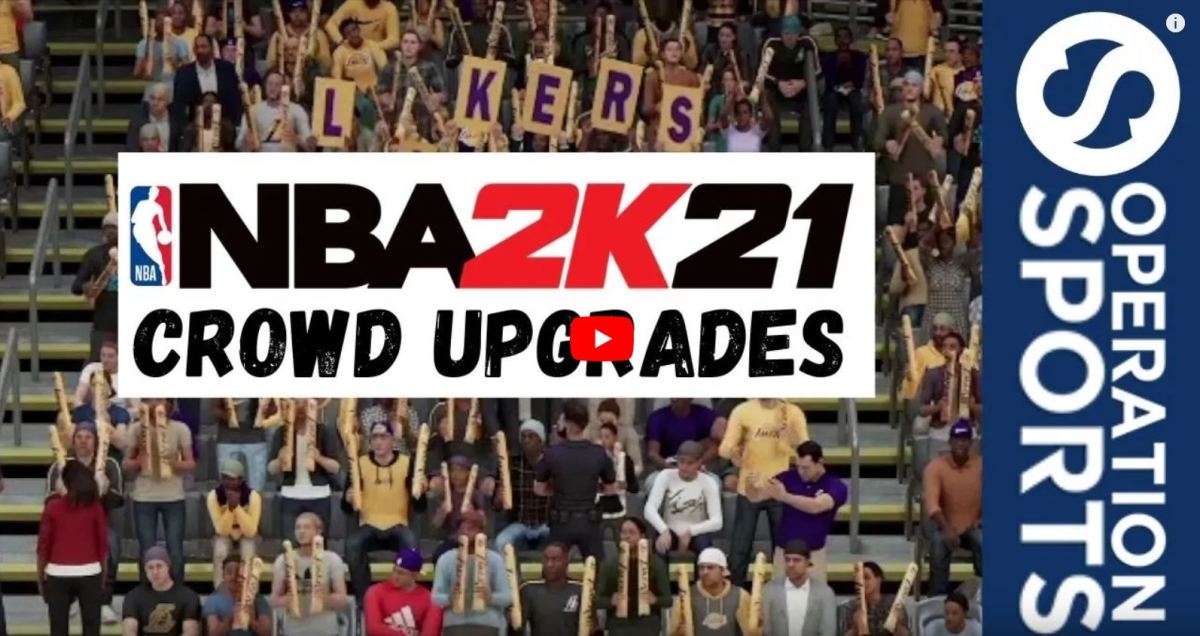 NBA 2K21 Next-Gen Crowd Interactions