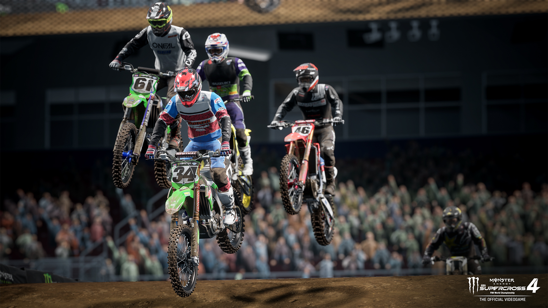 Monster Energy Supercross - The Videogame 4 Trailer, Screenshots & Details - Release Date Set March Operation Sports