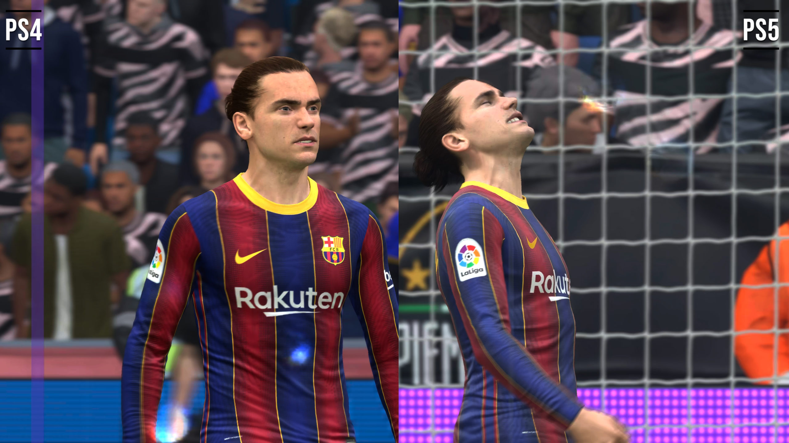 FIFA 21 graphics comparison
