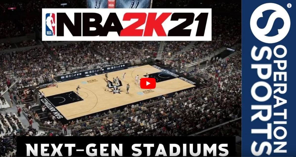 NBA 2K21 next-gen stadiums