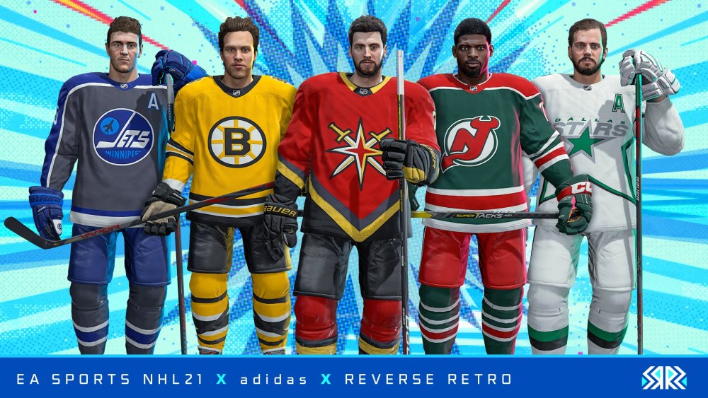 NHL 21 'Past Meets Present' Campaign Adds Reverse Retro Jerseys