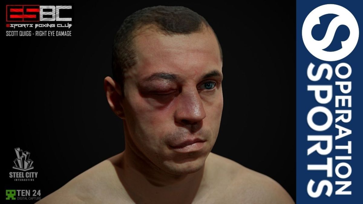 esports boxing club facial damage
