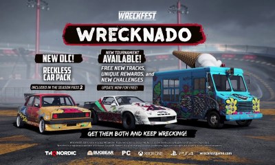 wreckfest wrecknado reckless car pack