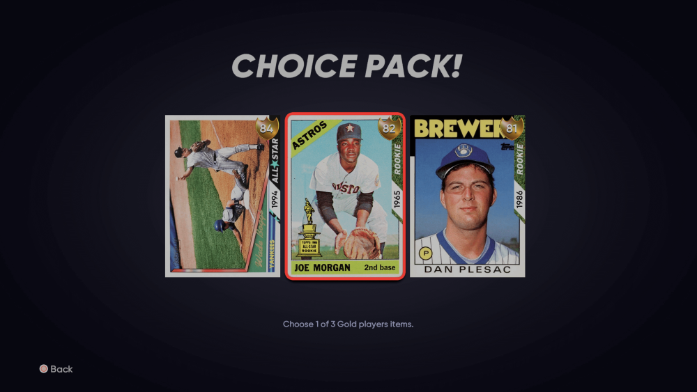 Choice Pack Gold