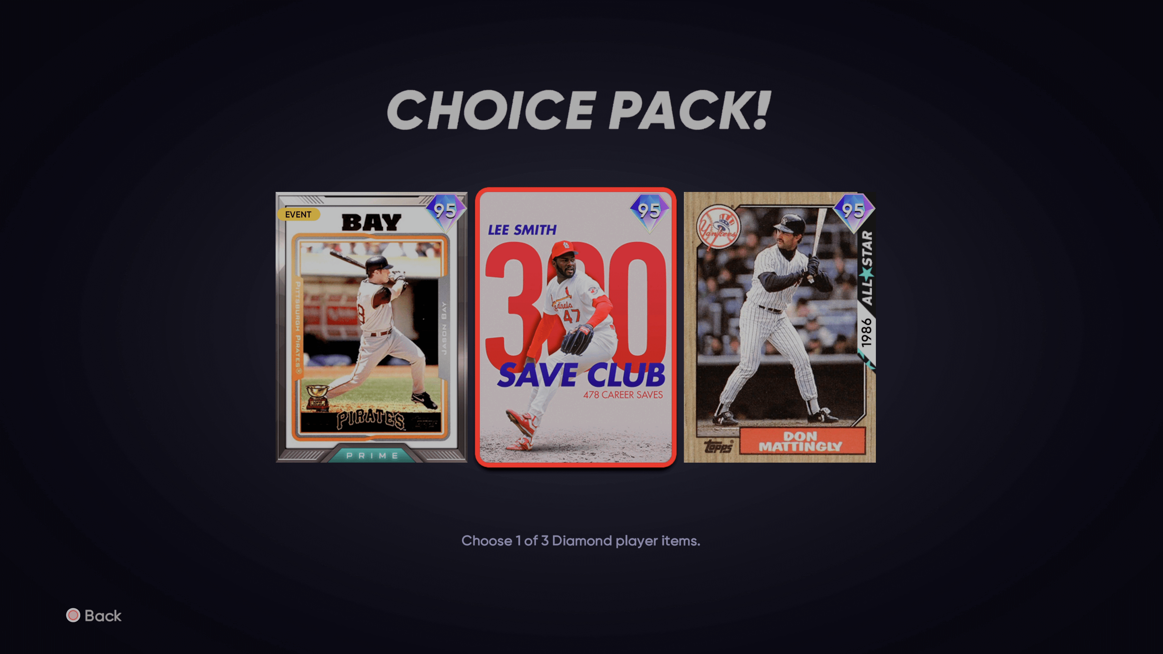 First Boss Pack of the XP Reward Path : r/MLBTheShow
