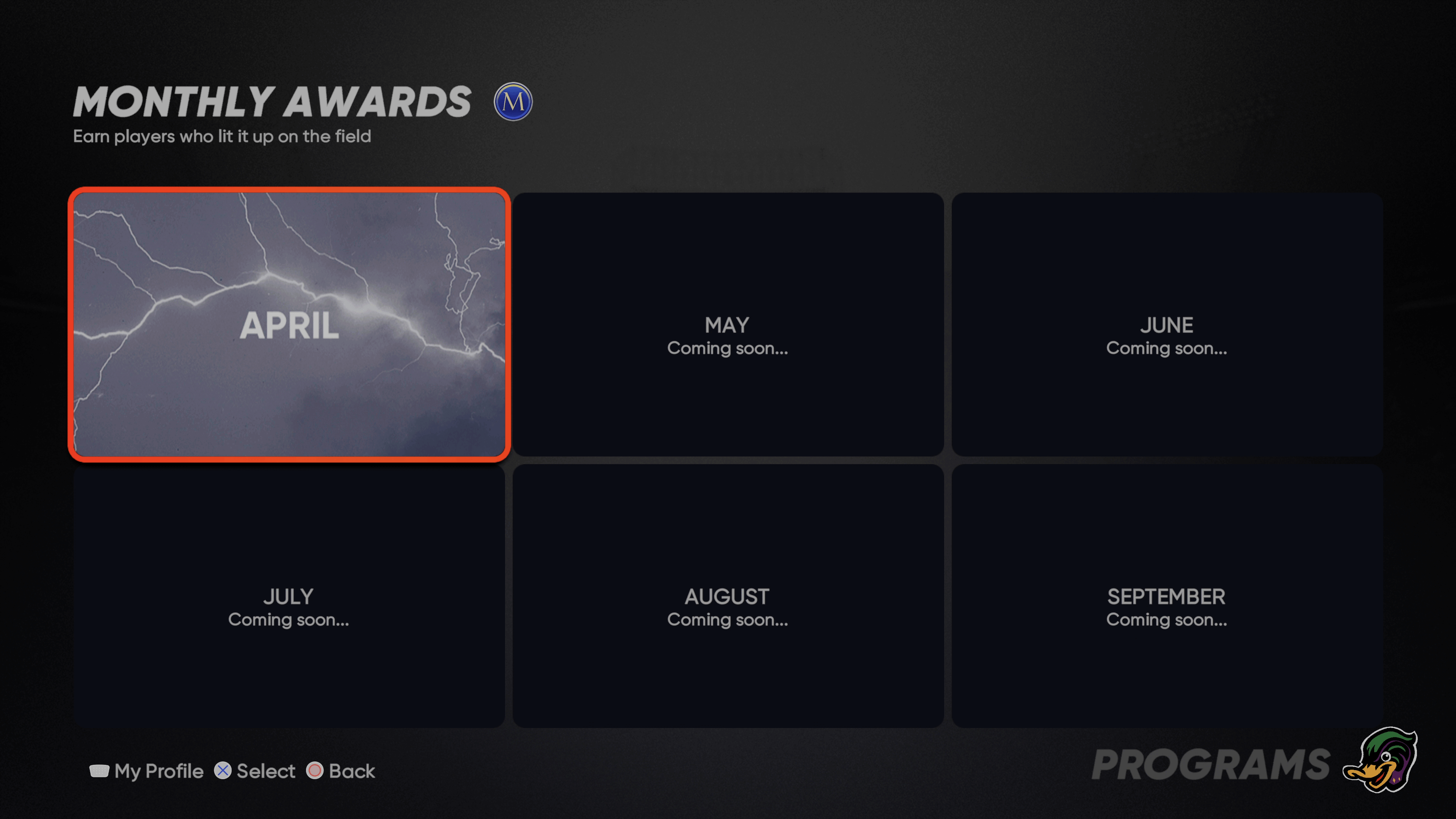 MLB The Show 21 - April Monthly Awards Program Features Buxton