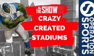 Crazy created stadiums mlb the show 21