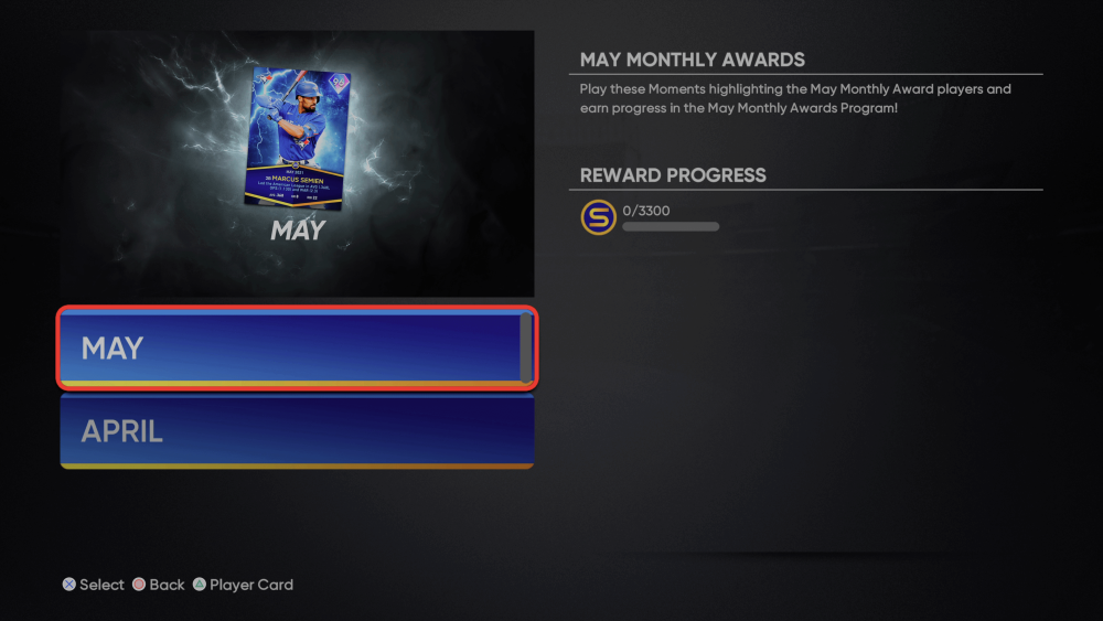 May Monthly Awards Moments