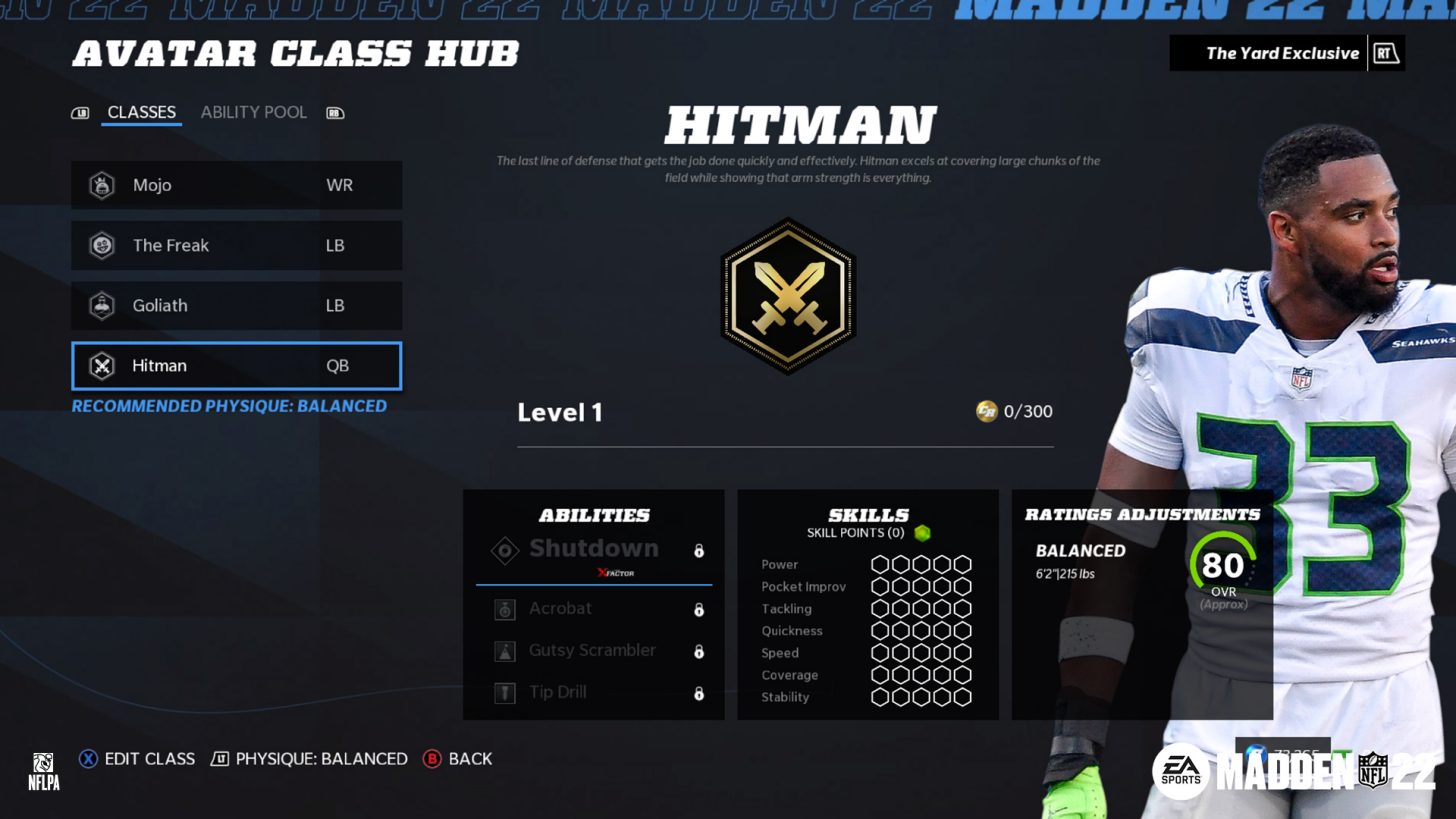 madden nfl 22 the yard -14 
