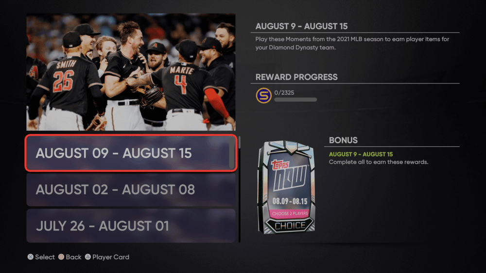 Topps Now August (Week 3)