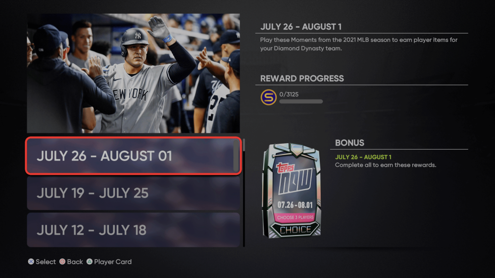 Topps Now August Moments