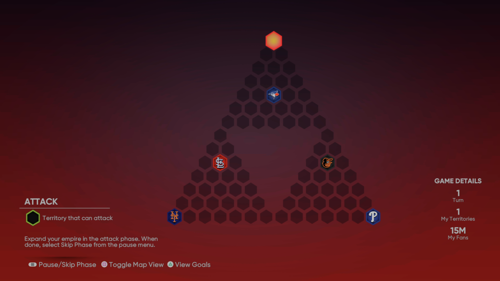 Triangles Conquest Map