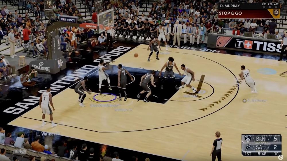 NBA 2K22 gameplay focus