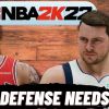 NBA 2K22 Pick And Roll Defense