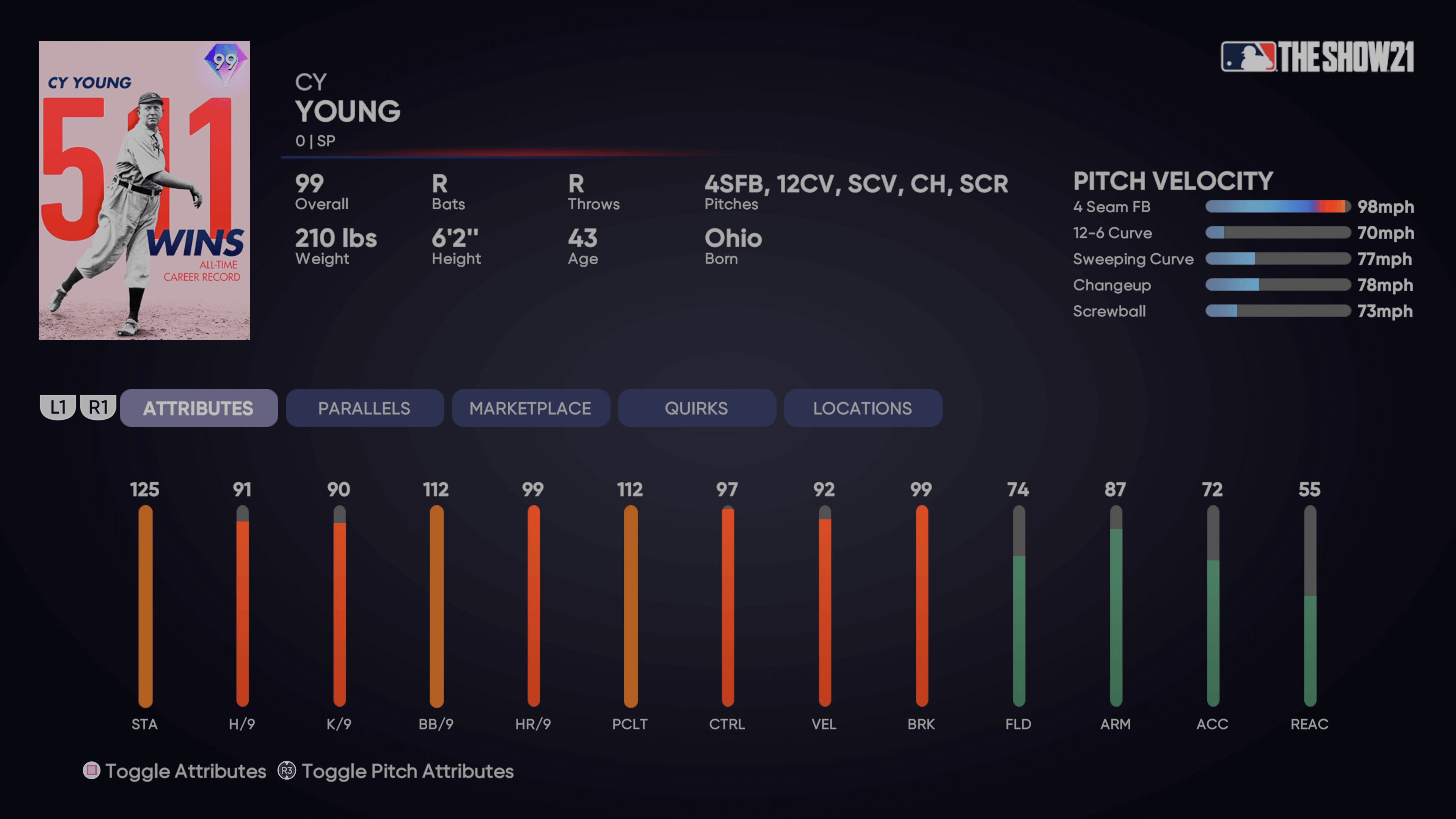 September Daily Moments Program Milestone Cy Young