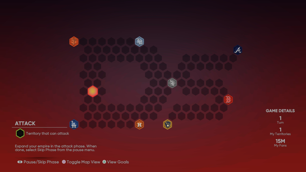 Division Series Conquest Map