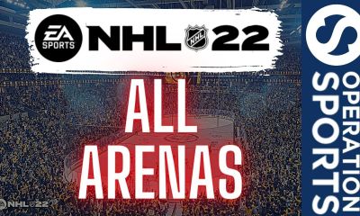NHL 22 next-gen arenas