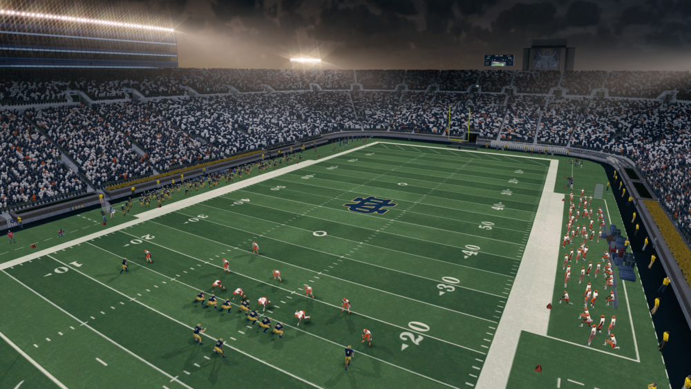 notre dame college football revamped