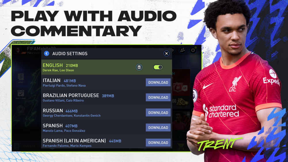 FIFA Mobile ganha atualização com 60 FPS e locução em português