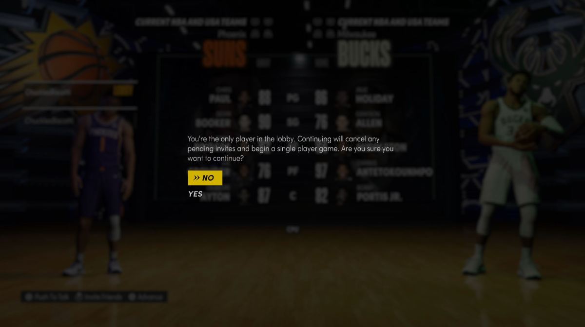 NBA 2K22 Play With Friends Online Bug