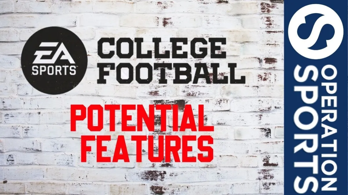 EA Sports College Football potential features