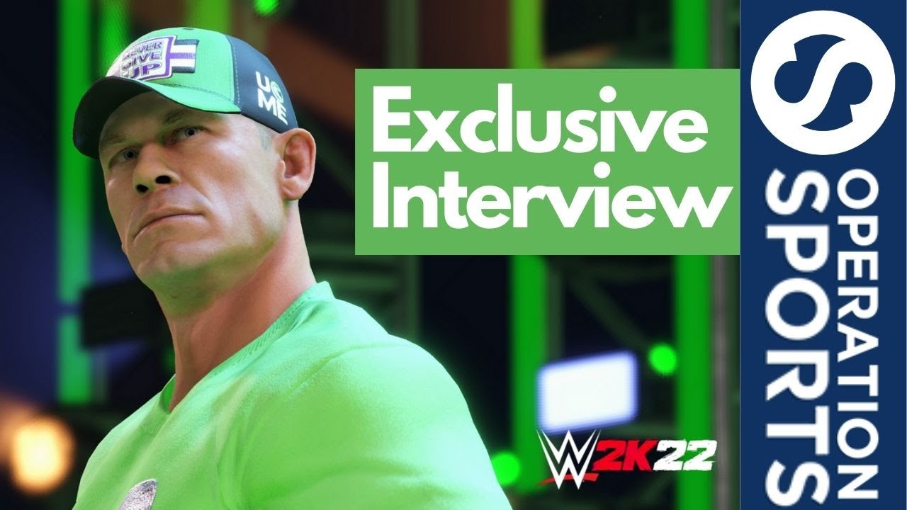 WWE 2K22 Exclusive Interview