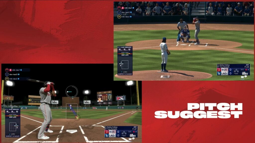 MLB The Show 22 pitch suggest