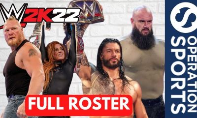 WWE 2K22 roster and ratings
