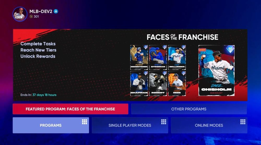 MLB The Show 22 Faces of the Franchise